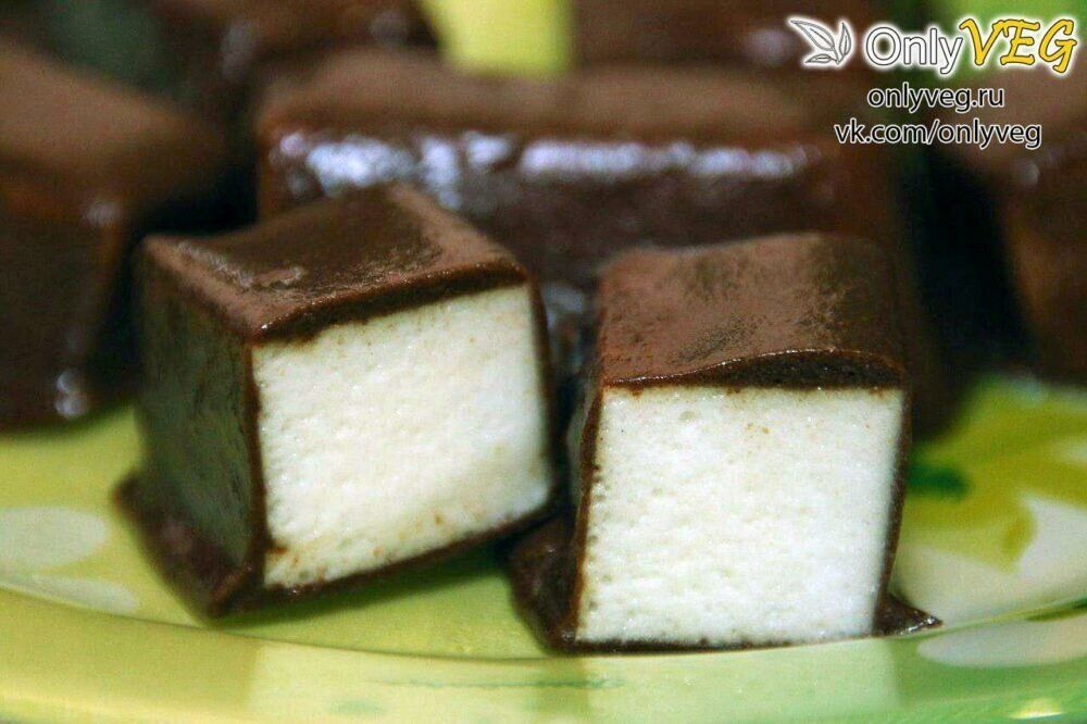 Конфеты «Птичье молоко» | OnlyVEG